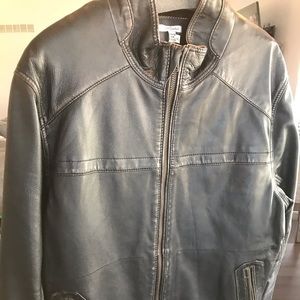 Carbon 2 Cobalt - New Leather Jacket RN 129641